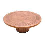Round_vintage_Brutalist_coffee_table_by_VAD_Trævarefabrik_with_a_copper_top