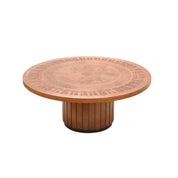 Round_vintage_Brutalist_coffee_table_by_VAD_Trævarefabrik_with_a_copper_top
