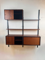 Poul_Cadovius_Royal_System_Rosewood_Wall_Unit_for_Cado,_Denmark,_1960s