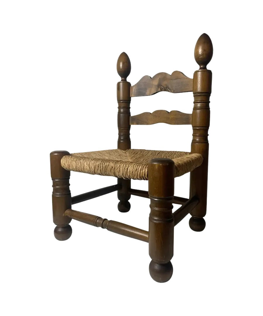 Rush_Low_Fireplace_Chair_in_the_Style_of_Charles_Dudouyt,_1940s–1950s,_France