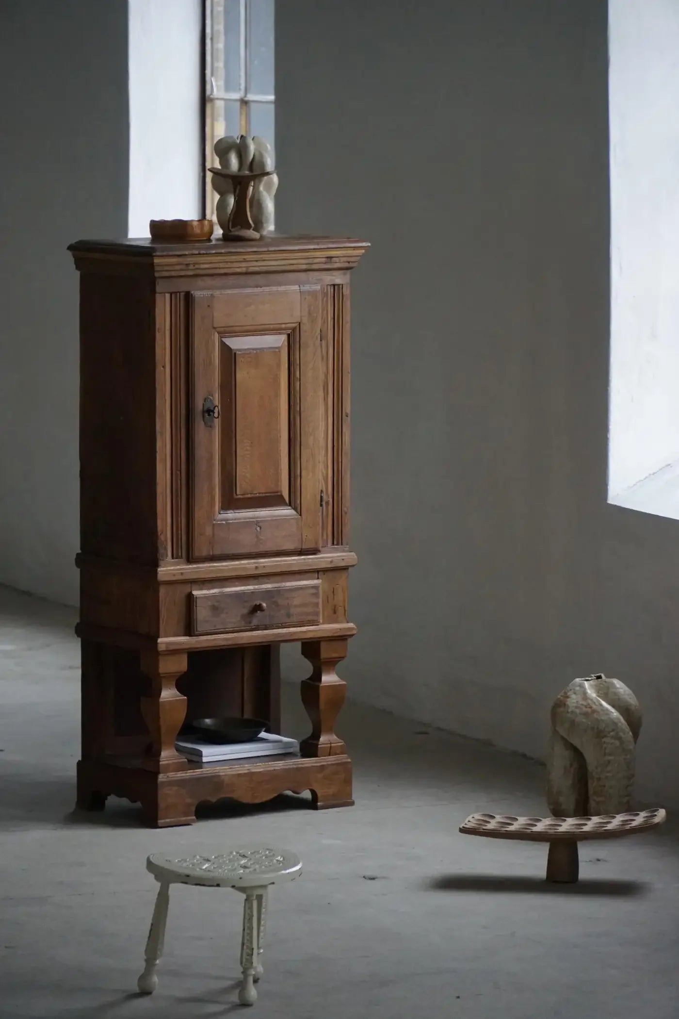 Rustic_French_Oak_Baroque_Cabinet
