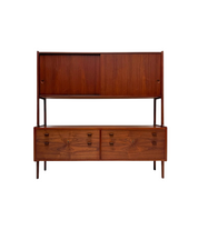 RY20_Teak_Highboard_by_Hans_J._Wegner_for_Ry_Møbler,_Danish_Mid-Century_Modern,_1950s