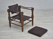 Safari_Lounge_Chair_in_Leather_and_Beech,_1960s,_Scandinavia