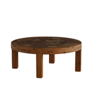 Sallingboe_Large_Round_Coffee_Table_in_Pine_and_Ceramic,_Denmark_1970s