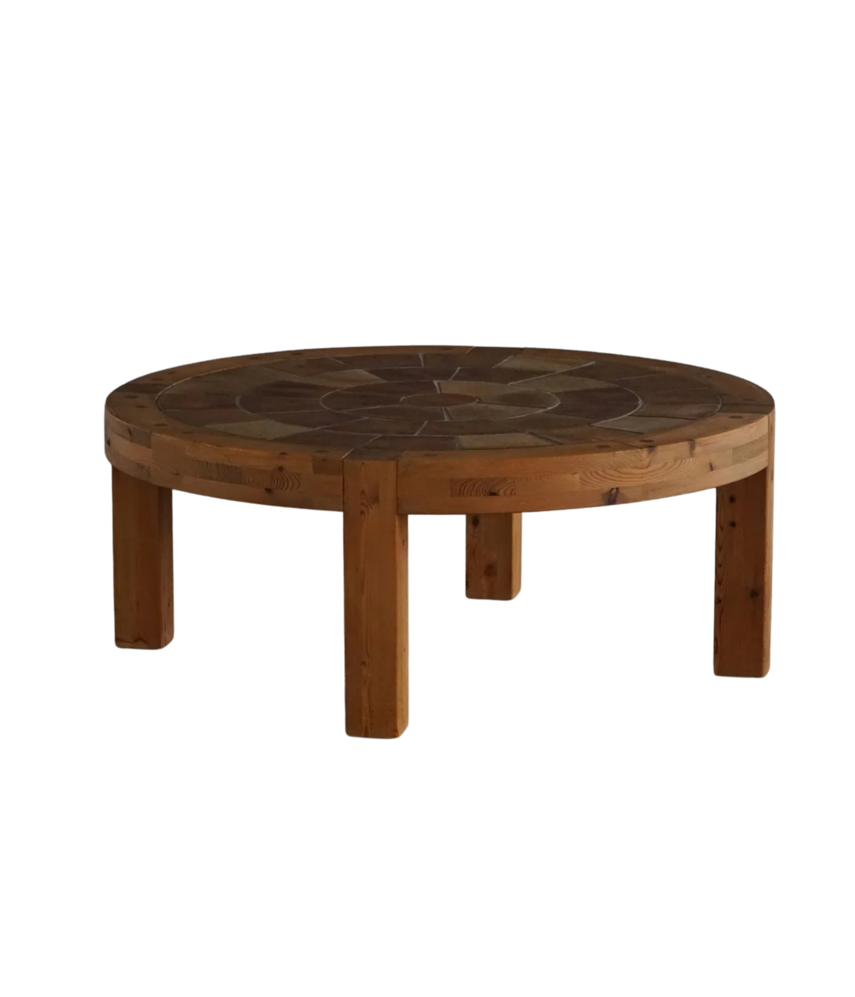Sallingboe_Large_Round_Coffee_Table_in_Pine_and_Ceramic,_Denmark_1970s