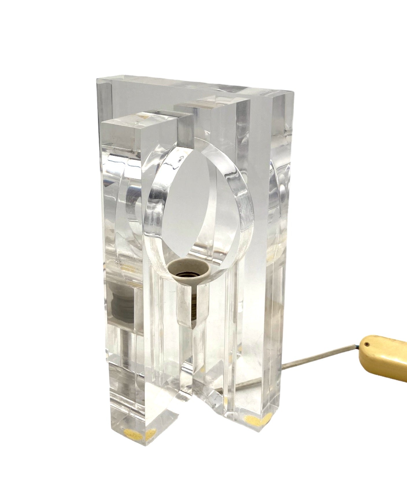 Sandro_Petti_Hollywood_Regency_Lucite_Table_Lamp_for_Angolometallarte,_Italy_1970s