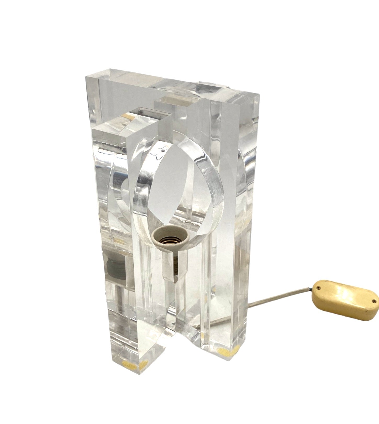 Sandro_Petti_Hollywood_Regency_Lucite_Table_Lamp_for_Angolometallarte,_Italy_1970s