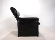 Saporiti_Italia_leather_armchair_by_Giovanni_Offredi,_1970