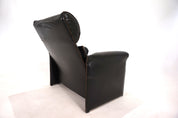 Saporiti_Italia_leather_armchair_by_Giovanni_Offredi,_1970