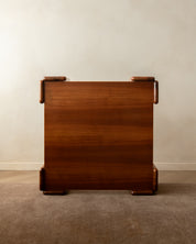 Mario_Marenco_Sapporo_Square_Coffee_Table_for_Mobil_Girgi_in_Walnut,_Italian_Modern_Design,_1970s
