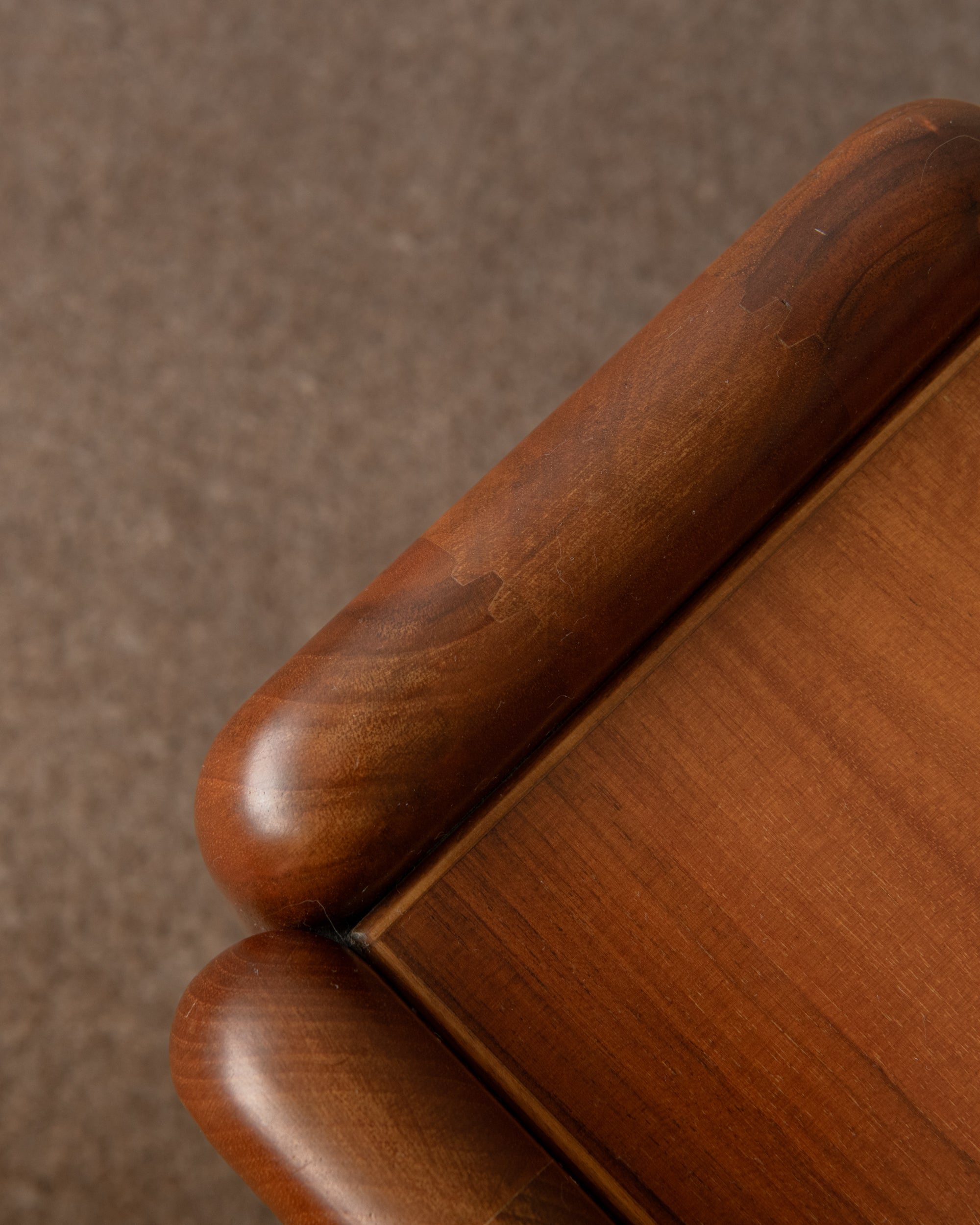 Mario_Marenco_Sapporo_Square_Coffee_Table_for_Mobil_Girgi_in_Walnut,_Italian_Modern_Design,_1970s