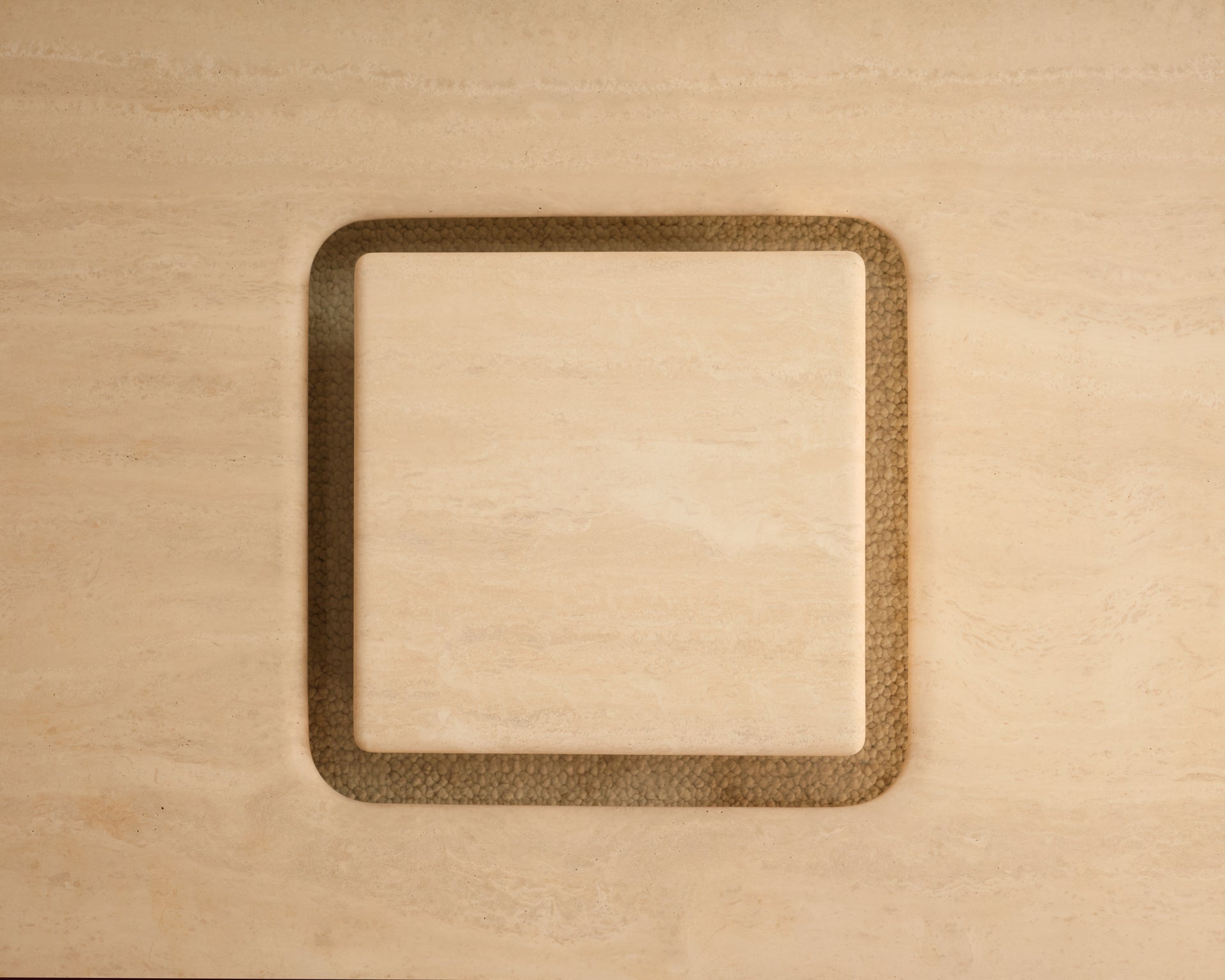 1980s_Saturne_Travertine_Coffee_Table_by_Claude_Berraldacci,_France