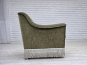 Scandinavian_Armchair,_Green_Velour_Upholstery_&_Beech_Wood_Frame_1970s_Denmark