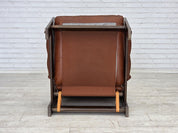 Scandinavian_Armchair,_Oak_and_Leather,_1970s