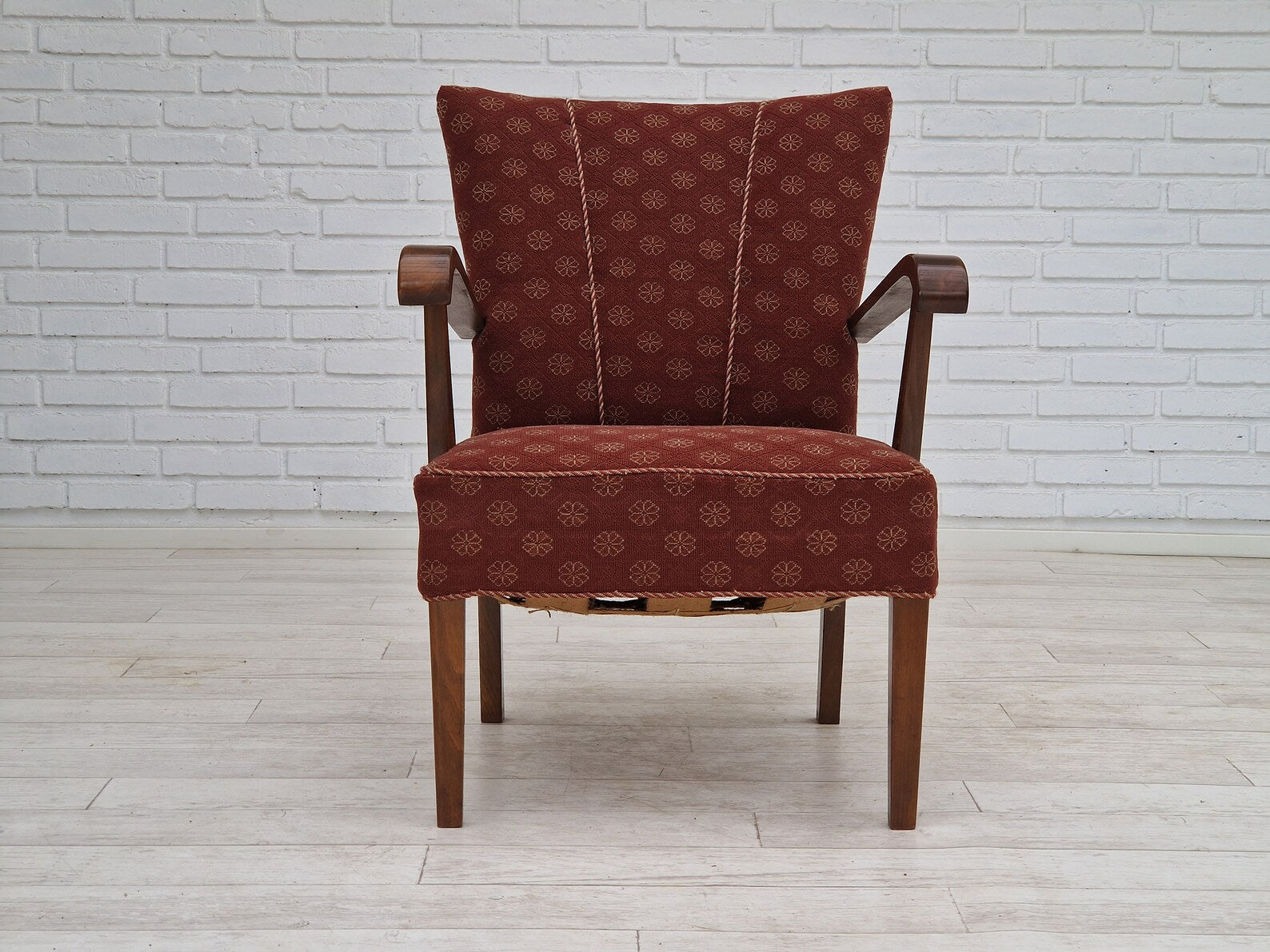 Danish_Scandinavian_Modern_Armchair,_1950s,_Denmark
