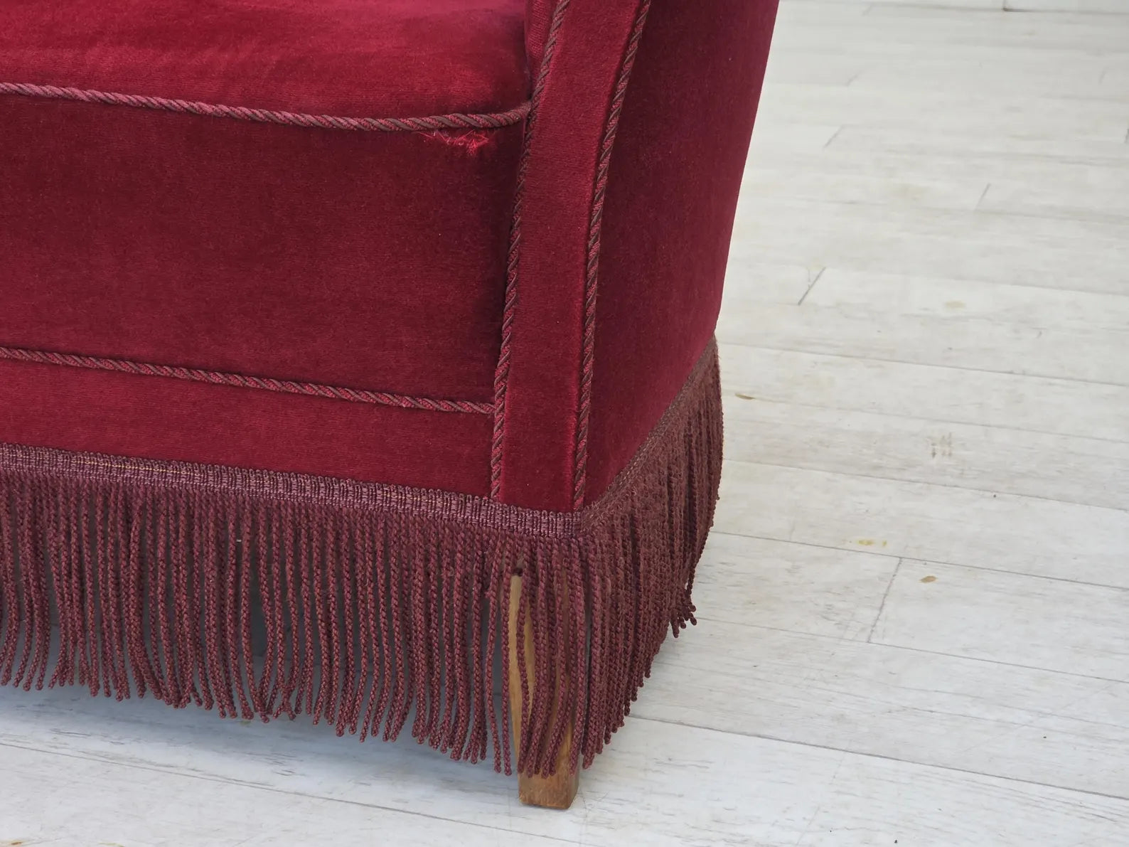 Scandinavian_Armchair,_Red_Velour_&_Oak,_1970s_Denmark
