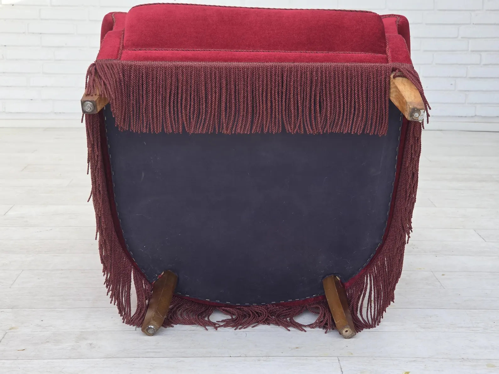 Scandinavian_Armchair,_Red_Velour_&_Oak,_1970s_Denmark