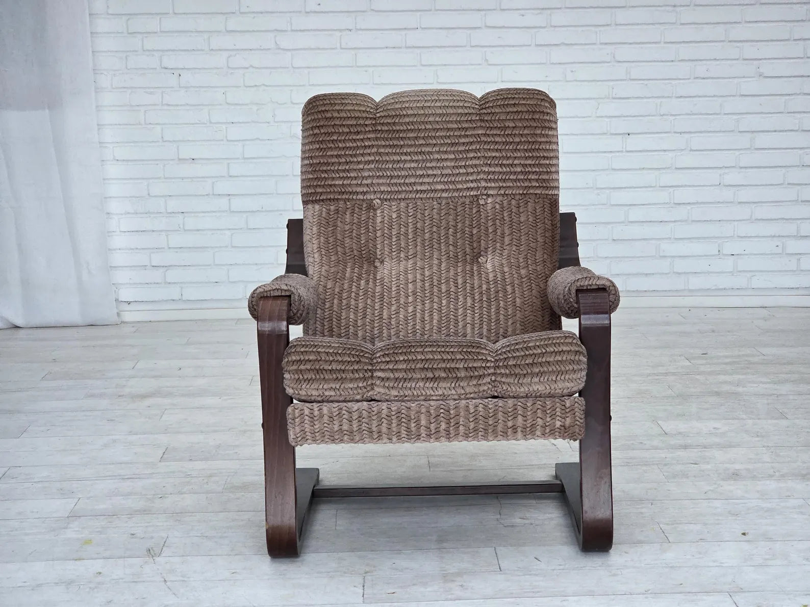 1970s_Danish_Teak_Armchair,_Scandinavian_Modern,_Denmark