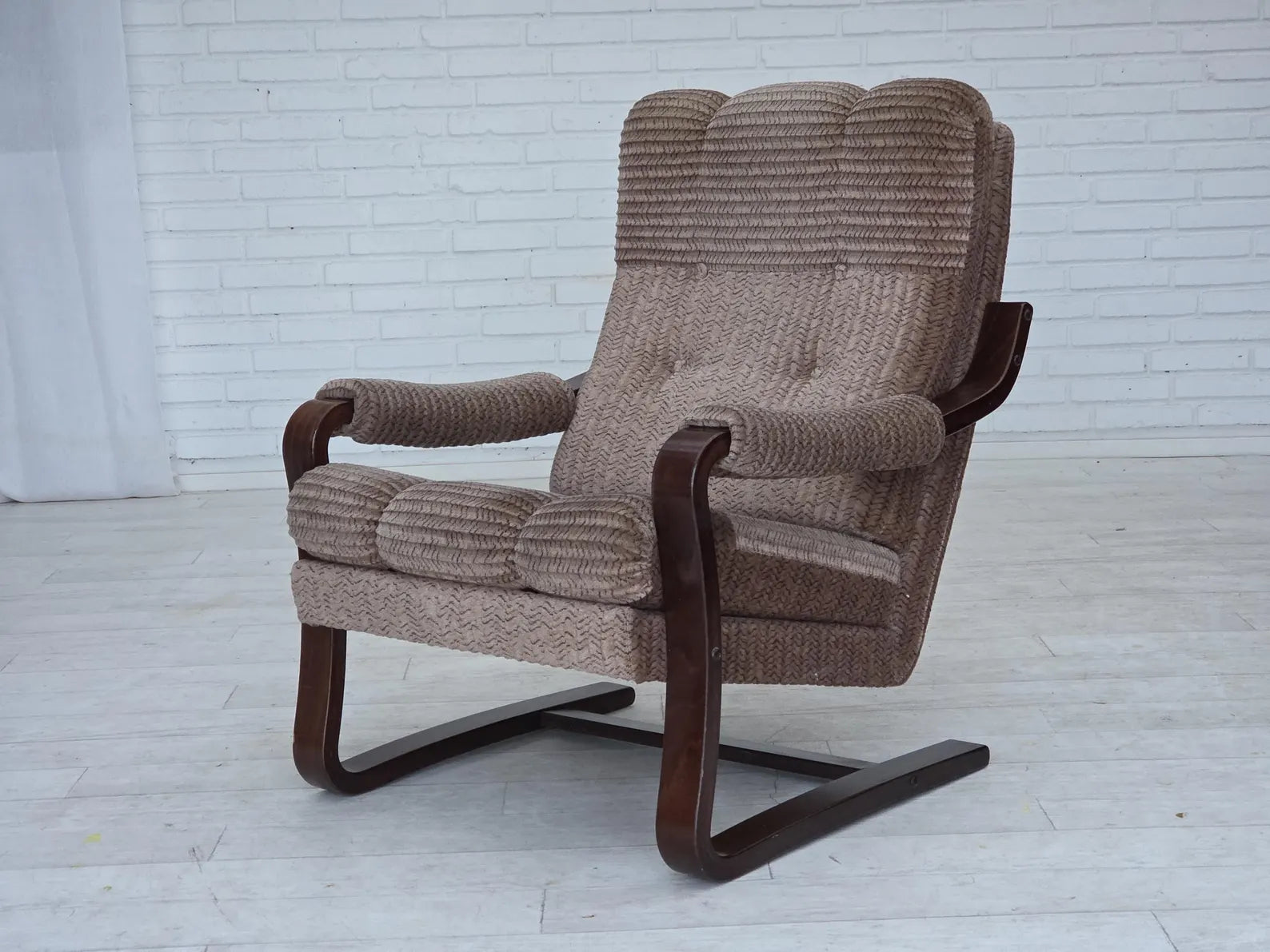 1970s_Danish_Teak_Armchair,_Scandinavian_Modern,_Denmark