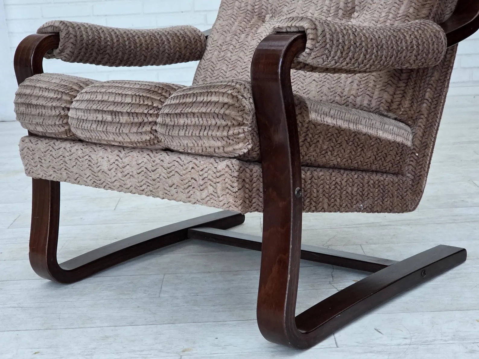 1970s_Danish_Teak_Armchair,_Scandinavian_Modern,_Denmark