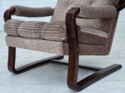 1970s_Danish_Teak_Armchair,_Scandinavian_Modern,_Denmark