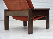 Scandinavian_Armchair,_Upholstered_&_Wood_Frame,_1970s_Denmark