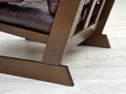 Scandinavian_Armchair,_Upholstered_&_Wood_Frame,_1970s_Denmark