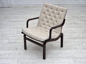 Scandinavian_Modern_Wool_Armchair_with_Beech_Frame,_1970s,_Scandinavia