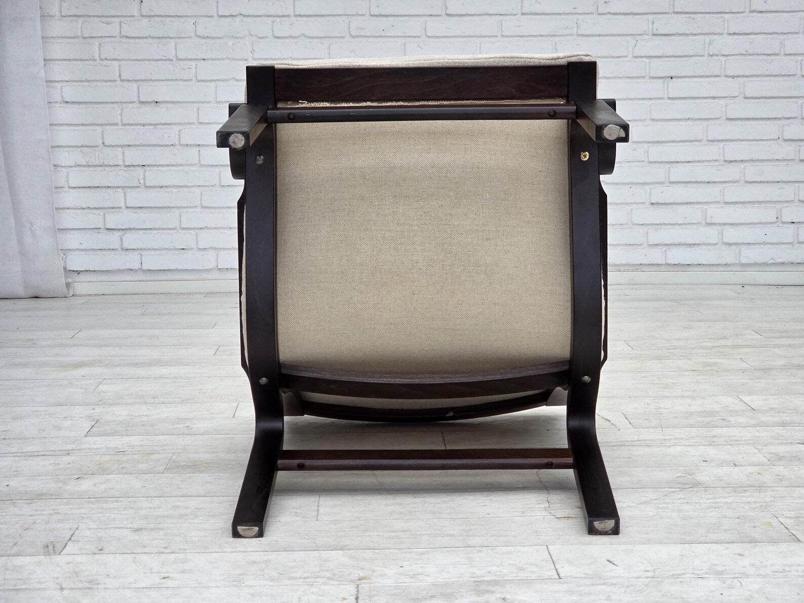 Scandinavian_Modern_Wool_Armchair_with_Beech_Frame,_1970s,_Scandinavia