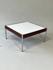 Square_Scandinavian_Coffee_Table_with_Chrome_Legs_and_Teak_Details,_1960s,_Scandinavia