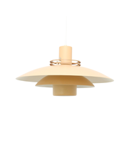 Scandinavian_“Form_Light”_Pendant_Lamp_in_Peach,_Denmark_1970s