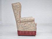 Scandinavian_High-Back_Armchair_Floral_Upholstery_1950s_Denmark