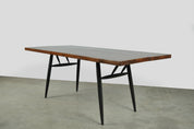 Scandinavian_LAUKAAN_PUU_“Pirkka”_dining_table_by_Ilmari_Tapiovaara,_Finland_1950s