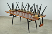Scandinavian_LAUKAAN_PUU_“Pirkka”_dining_table_by_Ilmari_Tapiovaara,_Finland_1950s