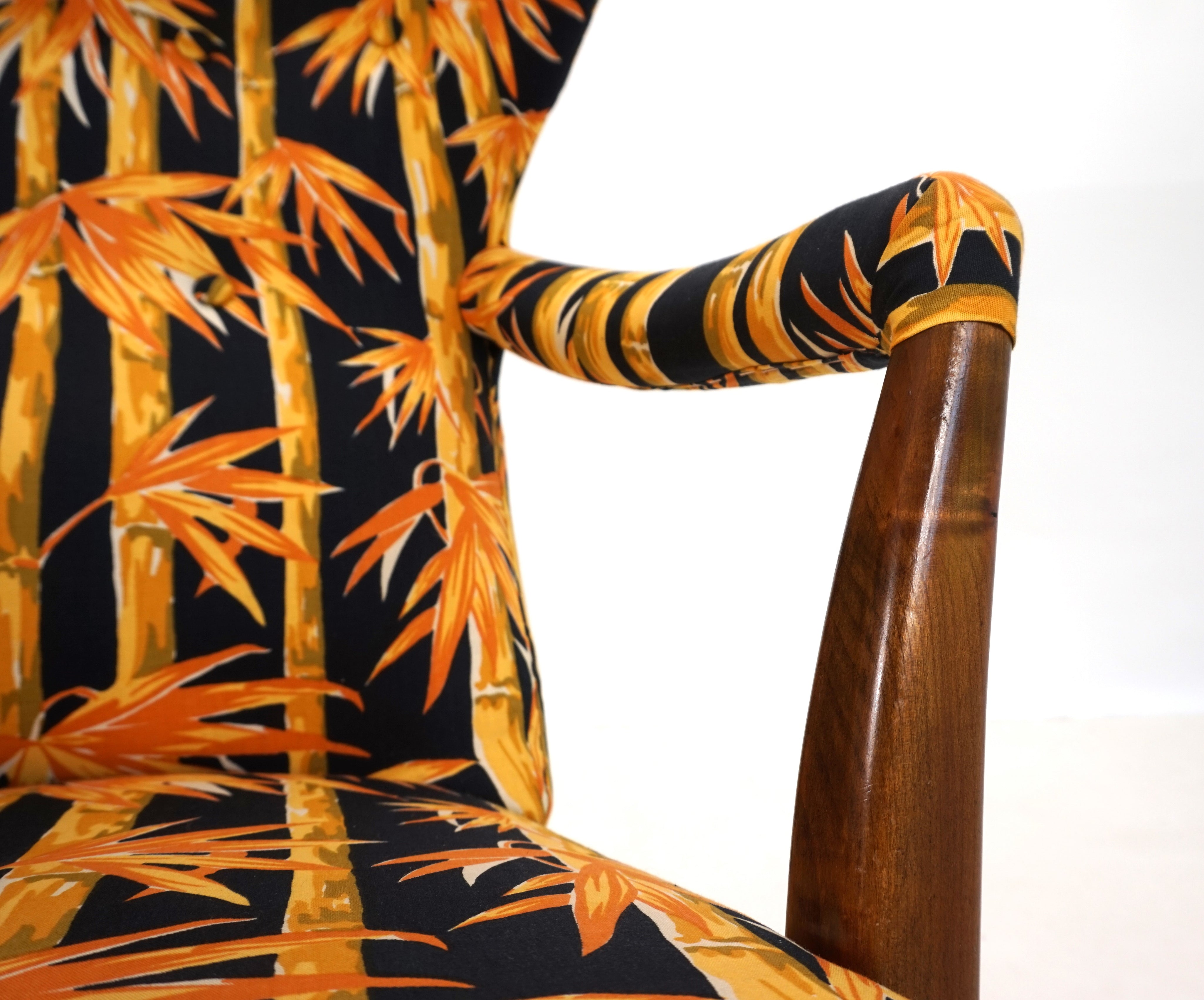 Scandinavian_lounge_chair_Wingchair,_1960