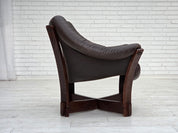 Scandinavian_Modern_Armchair,_Upholstered_Wood_Frame,_1970s_Denmark