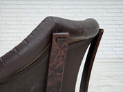 Scandinavian_Modern_Armchair,_Upholstered_Wood_Frame,_1970s_Denmark