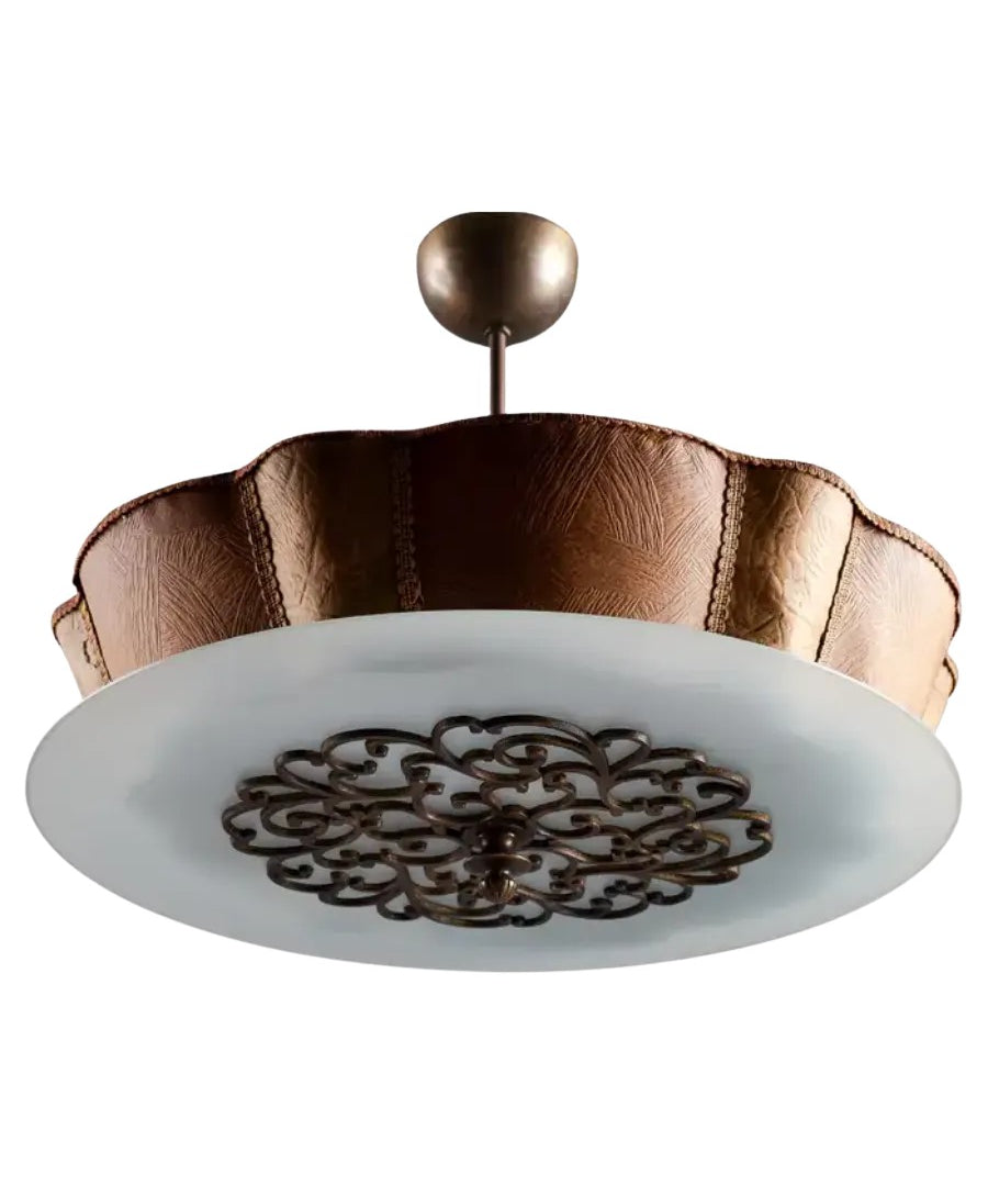 Scandinavian_Modern_Ceiling_Lamp_with_Art_Deco_Influence,_Sweden,_Mid-20th_Century