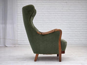 Scandinavian_Modern_Lounge_Chair,_Teak_&_Upholstery,_1960s_Denmark