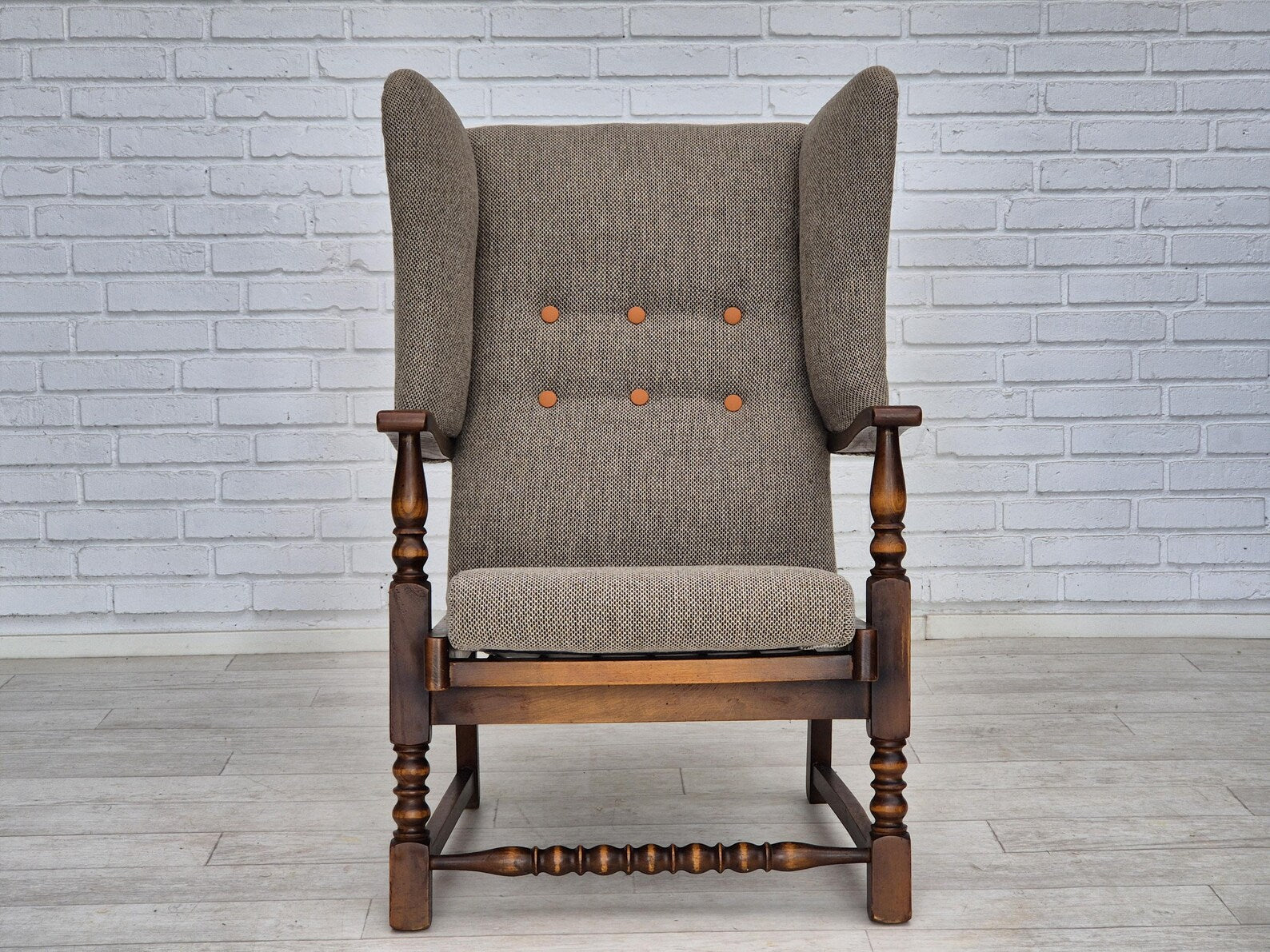 Scandinavian_Modern_Lounge_Chair,_Upholstered_Wood,_1960s_Denmark