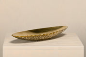 Handmade_Oval_Solid_Brass_Bowl_with_Hammered_Textured_Exterior_and_Smooth_Interior