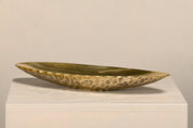 Handmade_Oval_Solid_Brass_Bowl_with_Hammered_Textured_Exterior_and_Smooth_Interior