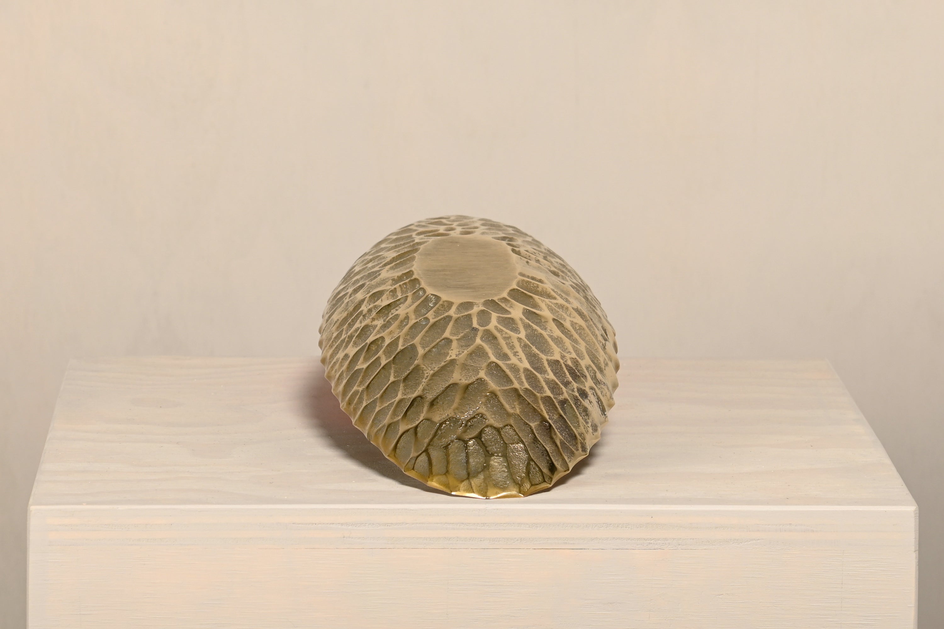 Handmade_Oval_Solid_Brass_Bowl_with_Hammered_Textured_Exterior_and_Smooth_Interior