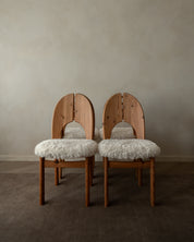 Set_of_4_Scandinavian_Pine_Dining_Chairs_in_the_Style_of_Niels_Koefoed,_Denmark_1970s