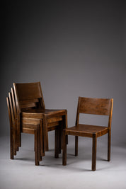 Set_of_5_Sven_Markelius_Birch_Stacking_Chairs,_1930s