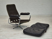 Scandinavian_Swivel_Chair,_Upholstered_Seating,_1970s_Denmark