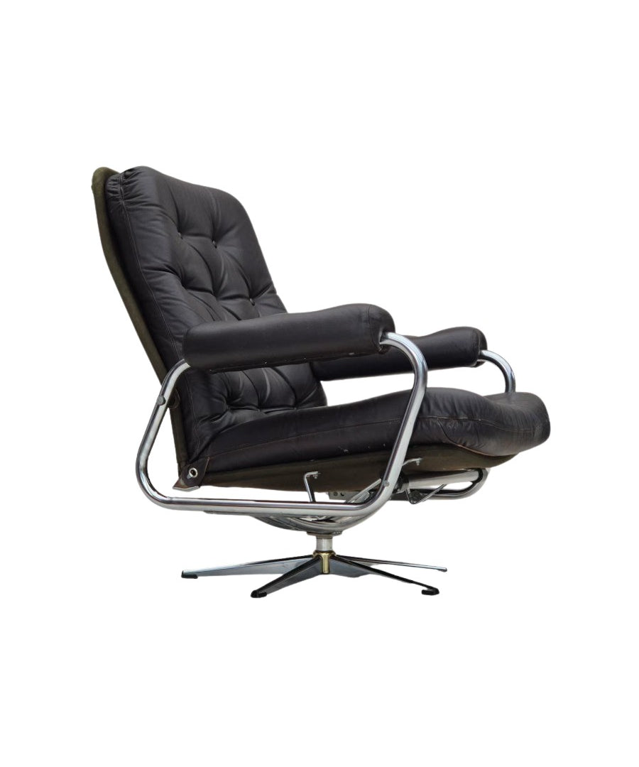 Scandinavian_Swivel_Chair,_Upholstered_Seating,_1970s_Denmark