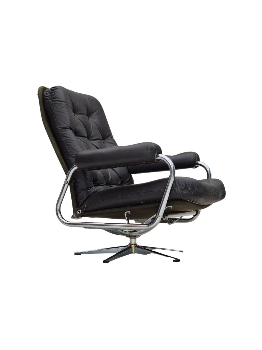 Scandinavian_Swivel_Chair,_Upholstered_Seating,_1970s_Denmark