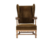 Scandinavian_Wingback_Armchair,_Corduroy_Upholstery_&_Oak,_1970s_Denmark
