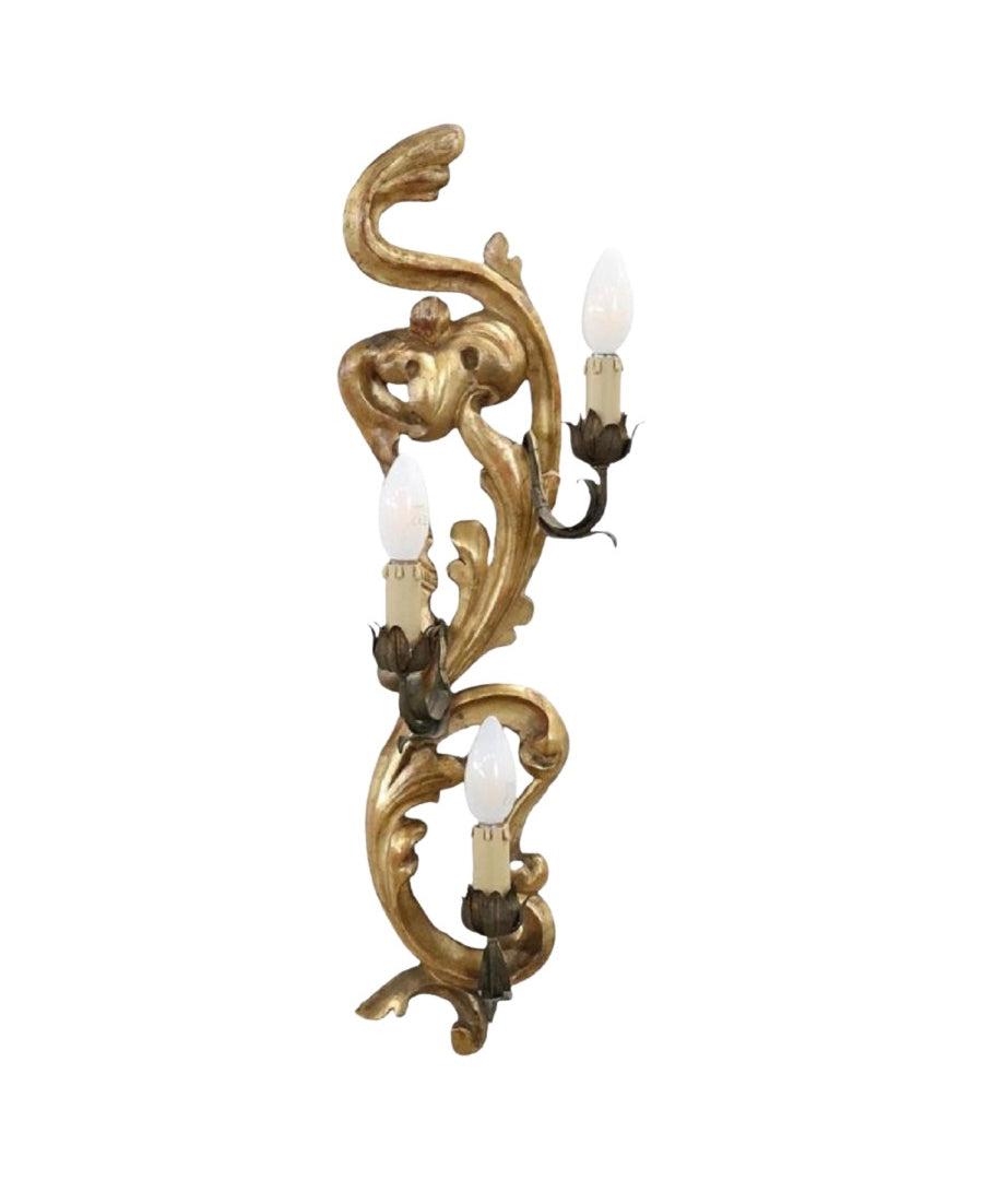 Sconce_in_Giltwood,_Early_20th_Century